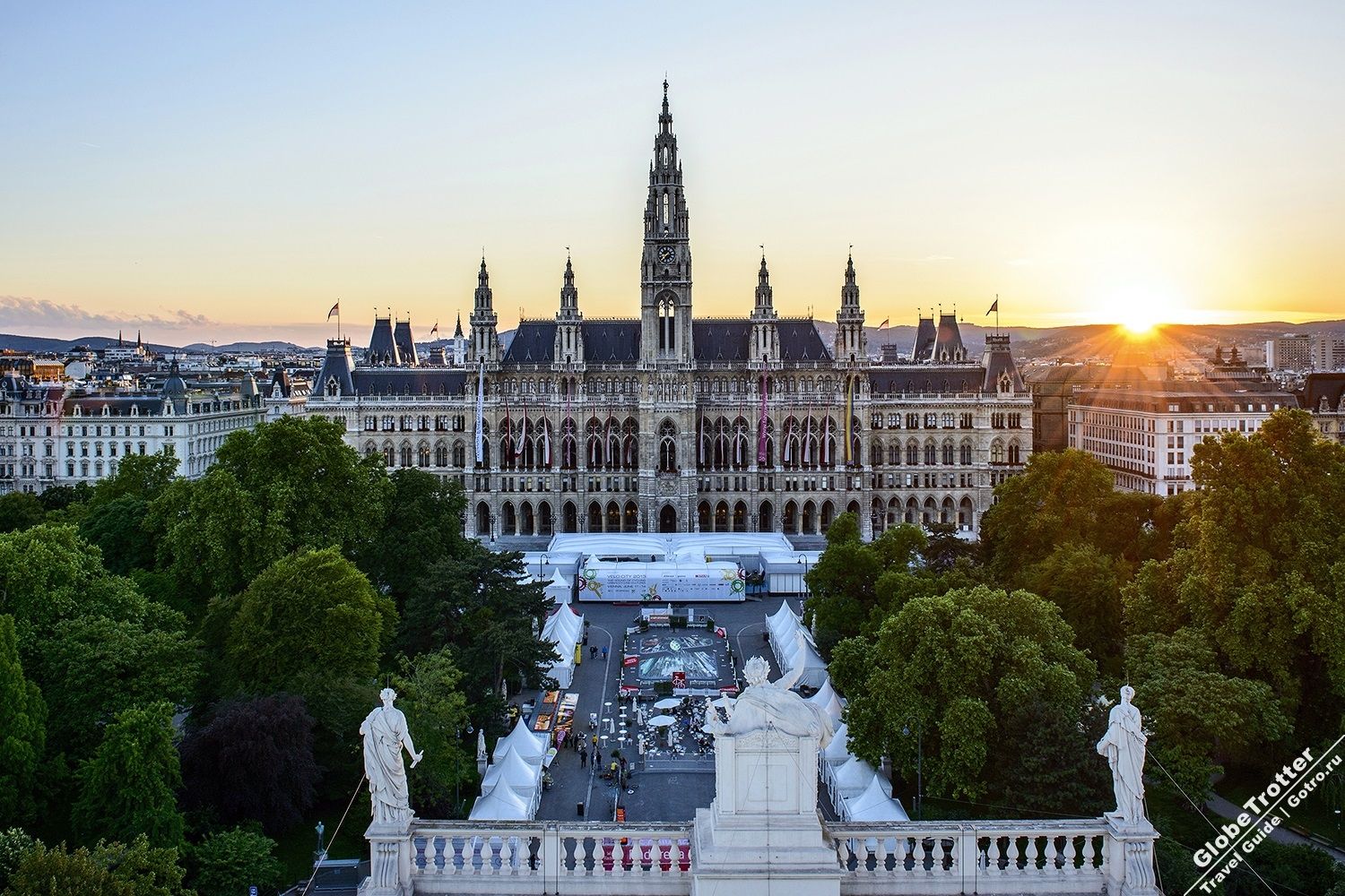 Відвідування казкових місць Відня