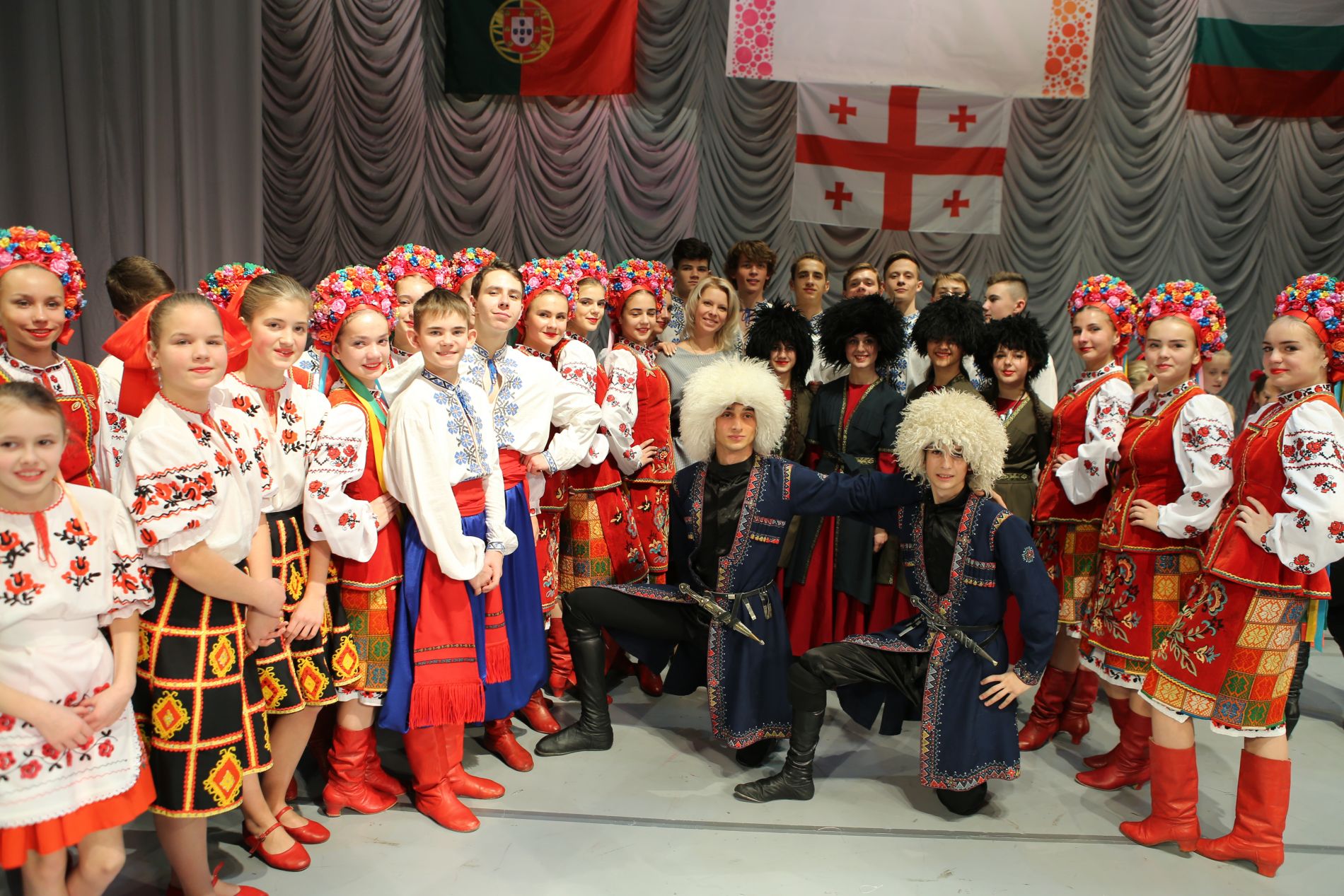 Uczestnicy z różnych krajów