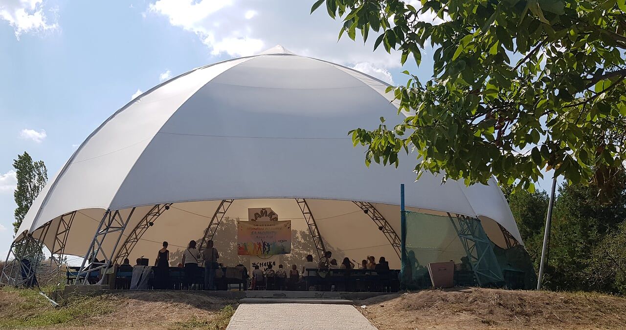 Koncert galowy na scenie Narodowy ukraiński teatr dramatyczny im. M. Zańkowieckiej