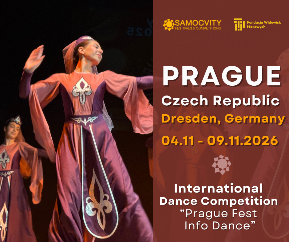 Міжнародний хореографічний фестиваль-конкурс «Prague Fest Info Dance 2026» 