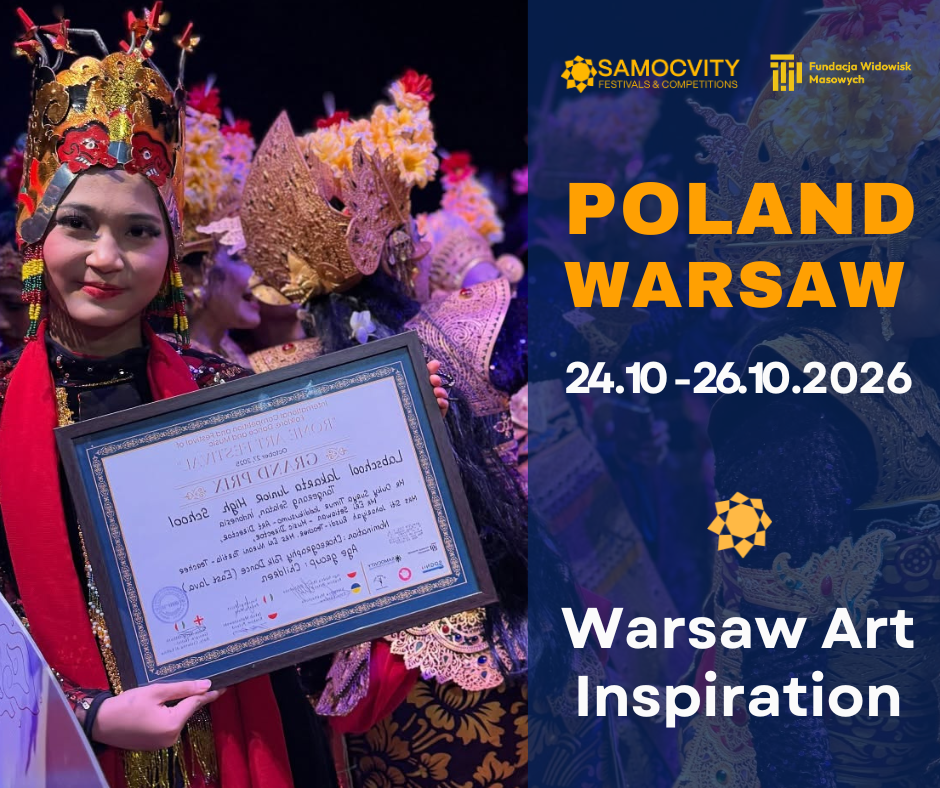 Міжнародний мистецький фестиваль та конкурс  "Warsaw Art Inspiration" 